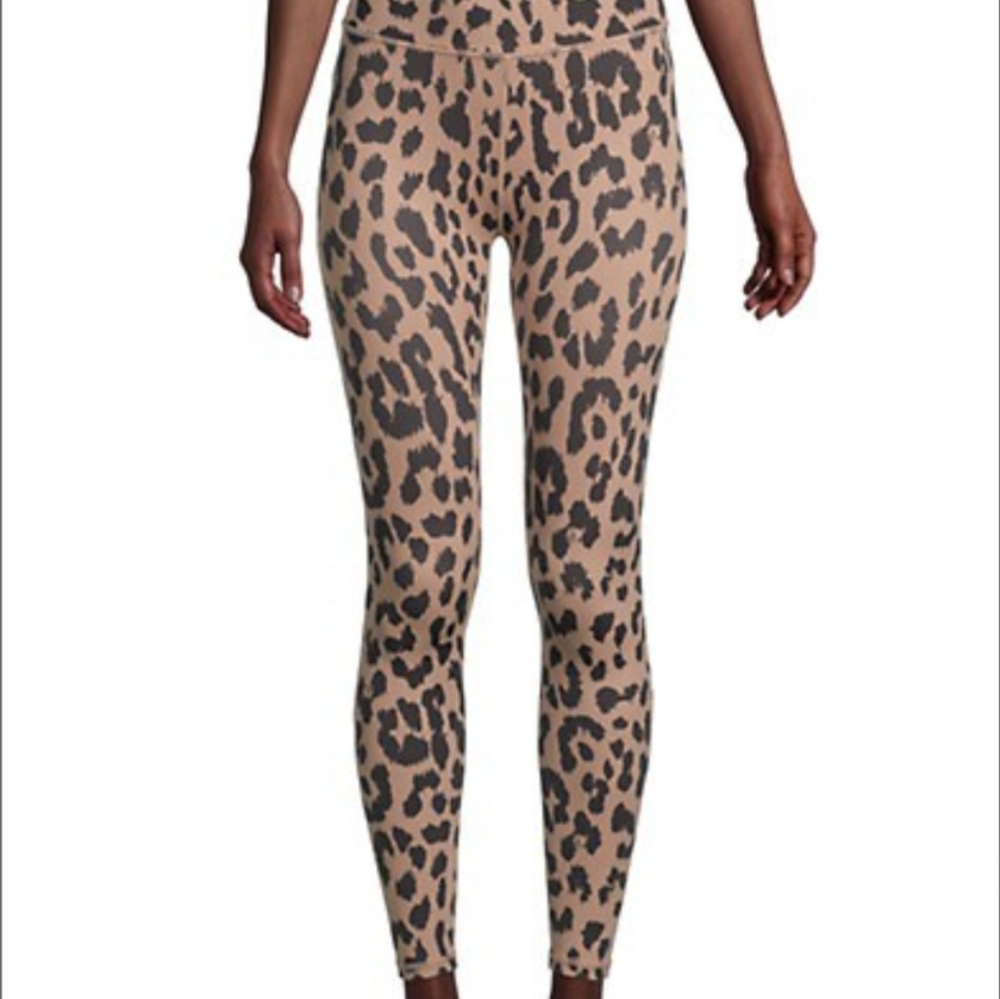 All Fenix Cheetah Print Leggings, Size Small.